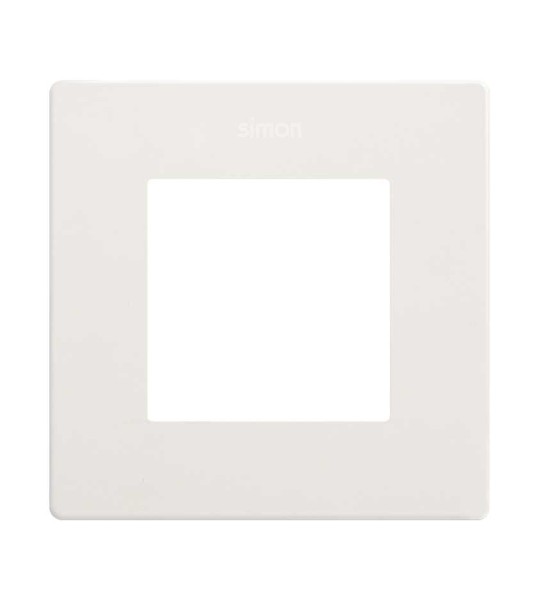 Marco estética icon SIMON 270 con 1 elemento blanco