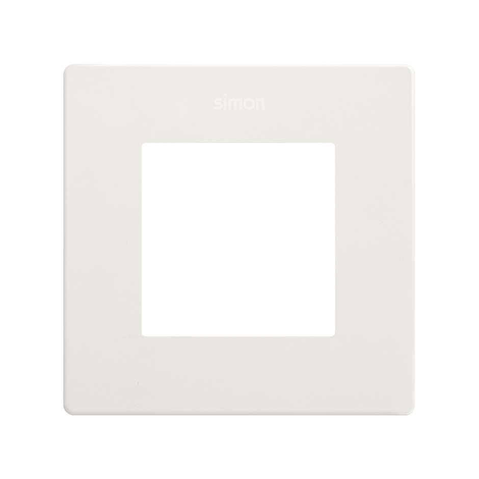 Marco estética icon SIMON 270 con 1 elemento blanco