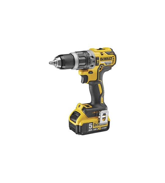 TALADRO DEWALT 18V XR Brushless HDD 2 x 5Ah