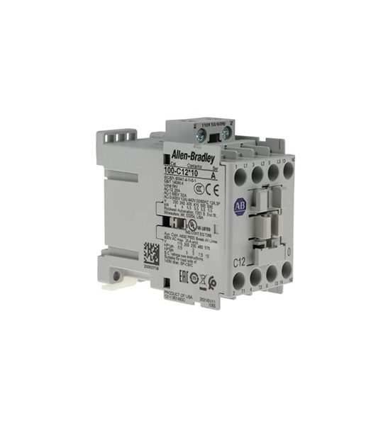 Contactor tripolar mando CA 25A 1 NA 24V 50/60Hz